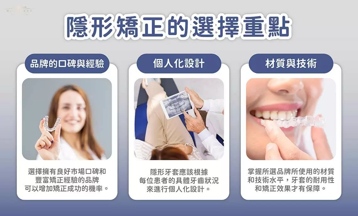 在中壢做隱形矯正:廠牌選擇與技術的重要性 在中壢做隱形矯正:廠牌選擇與技術的重要性