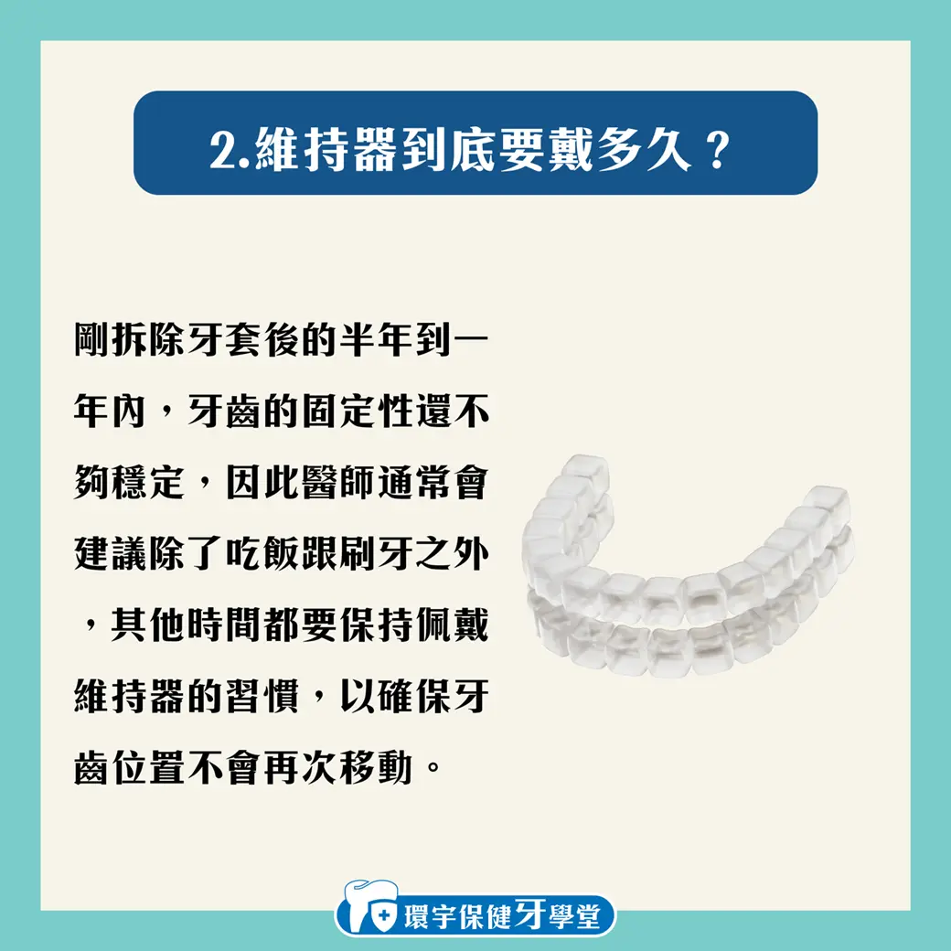 矯正後牙齒又歪了?維持器的重要性不可忽視! 矯正後牙齒又歪了?維持器的重要性不可忽視!