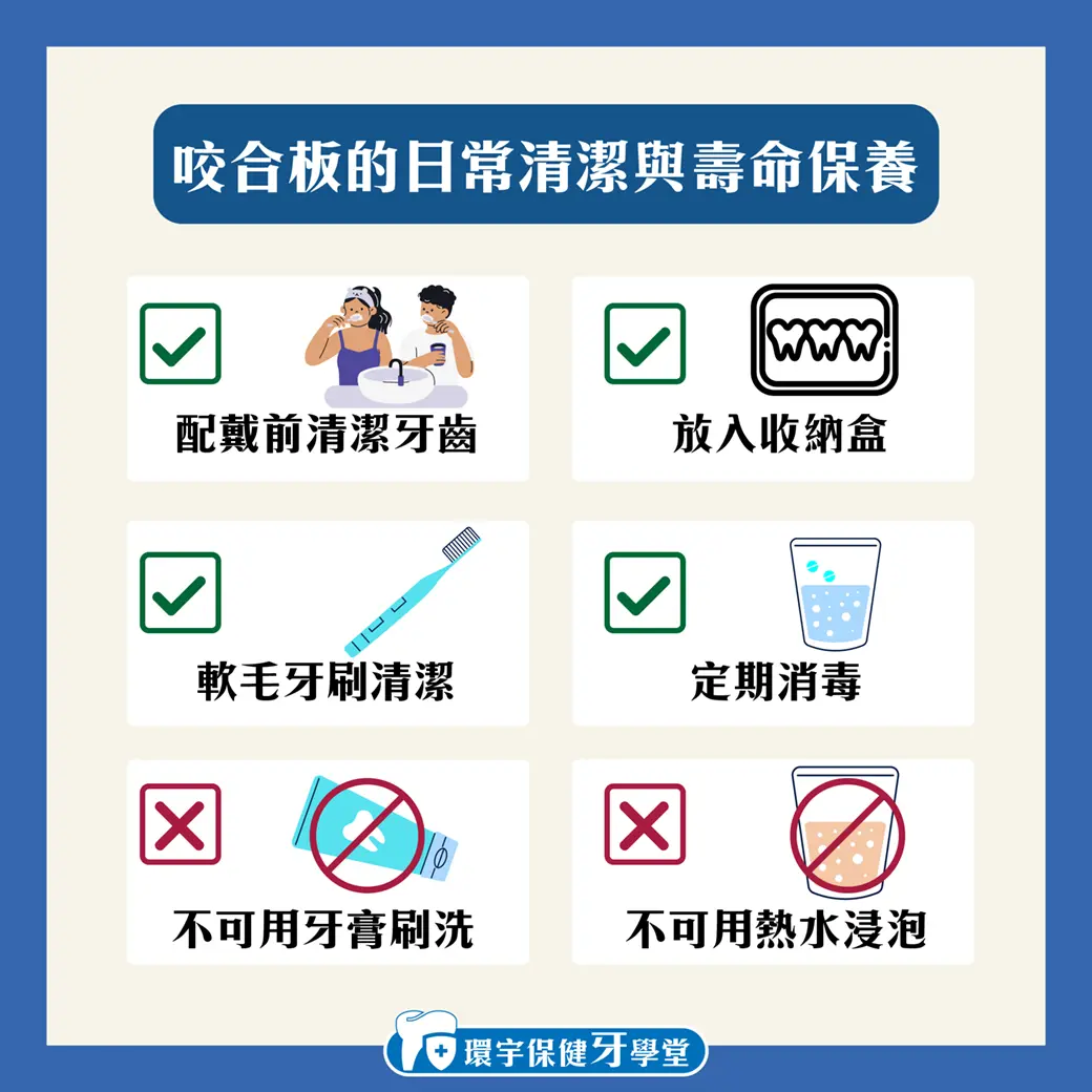 告別早起下巴痛與牙齒磨損：圖解「咬合板」全攻略