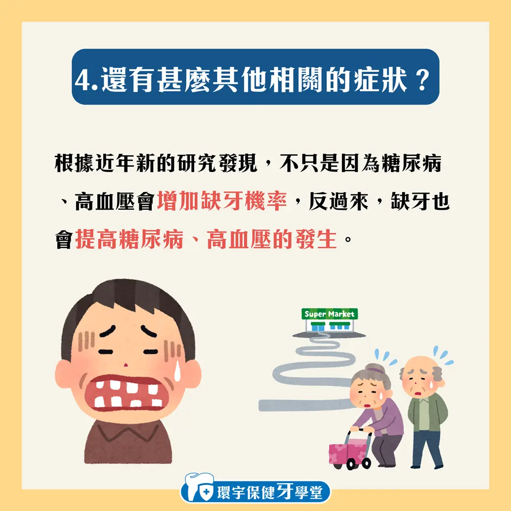 缺牙對健康的影響:從失智到其他身體問題 缺牙對健康的影響:從失智到其他身體問題