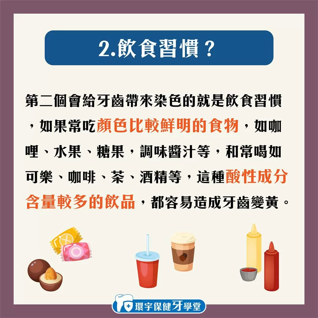 環宇保健牙學堂 - 為甚麼我的牙齒黃黃的？