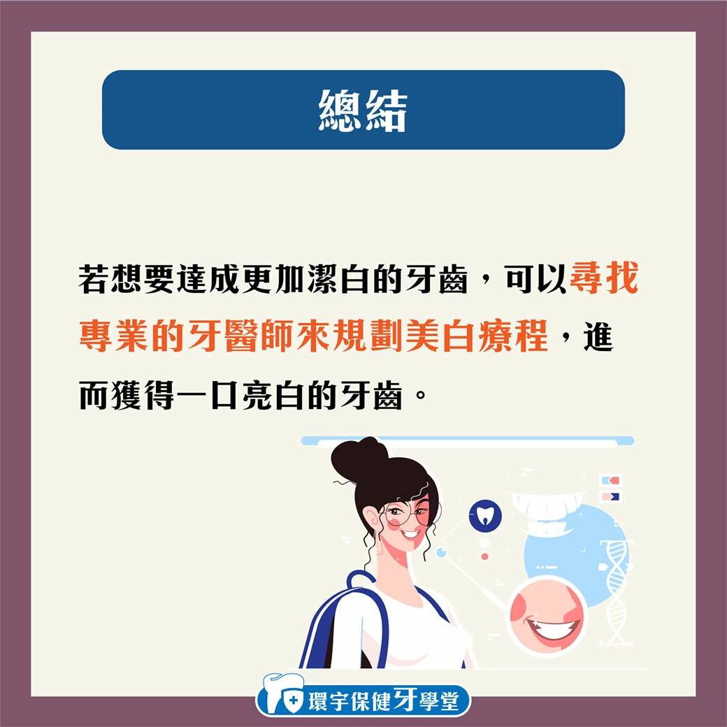環宇保健牙學堂 - 為甚麼我的牙齒黃黃的？